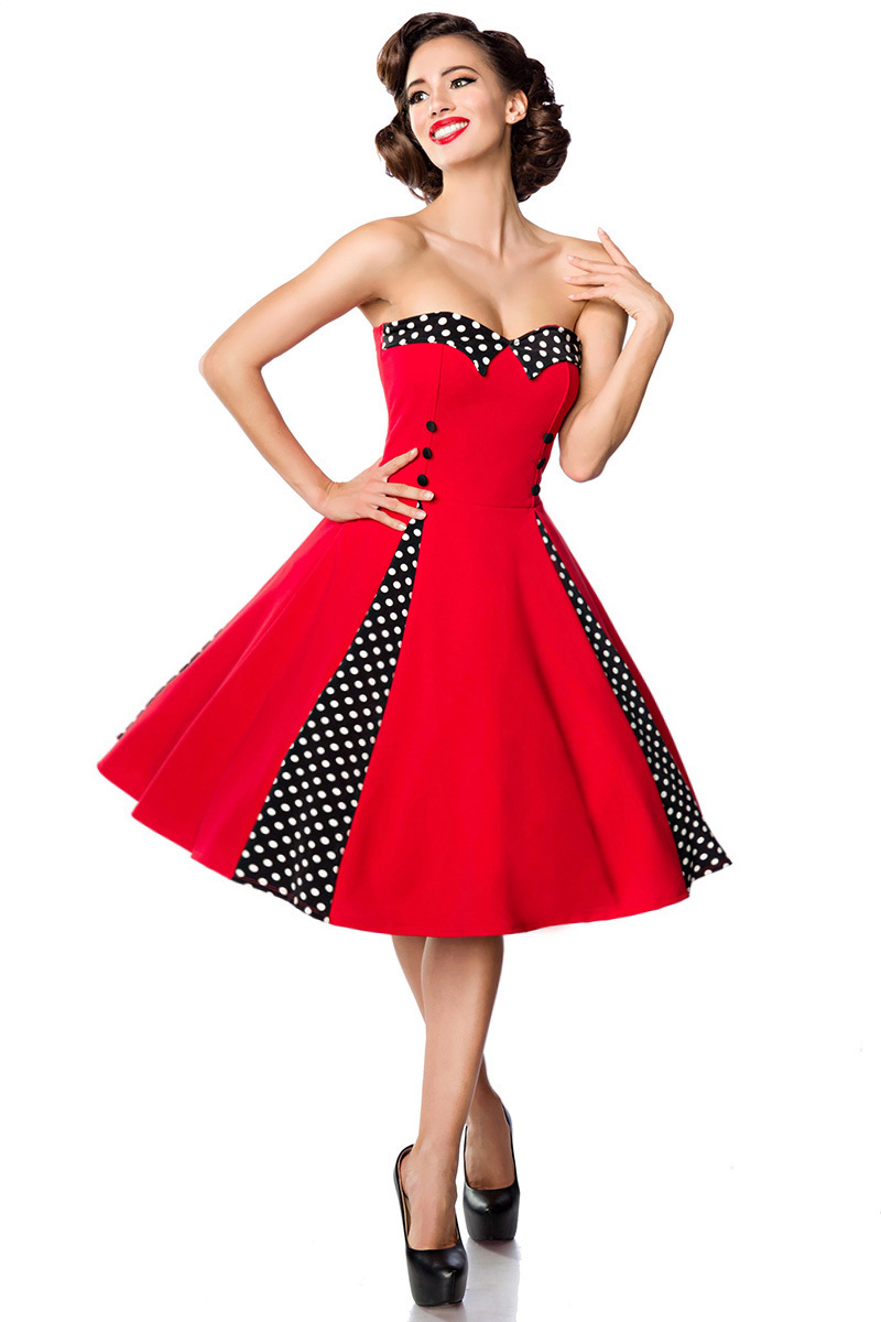 50'S Rockabilly vintage dress, polkadot vintage dresses, vintage mode