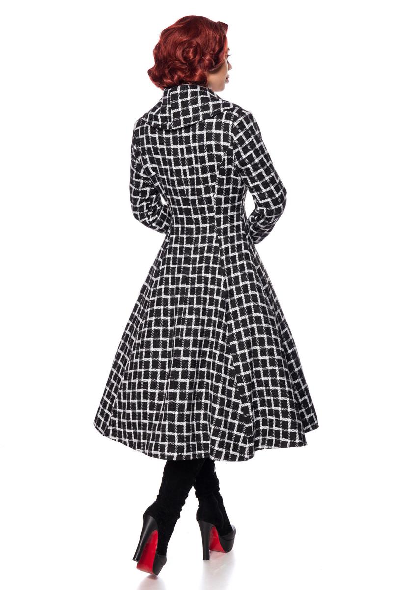 hemel bon Attent Luxe 50s stijl Winterjas, retro mantels, vintage kleding, grote maten  vintage jas online -sassymania.nl