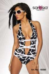 Criss Cross Monokini zw