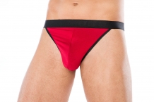 Sexy katoenen Jockstrap Rood