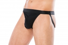 Sexy katoenen Jockstrap zwart