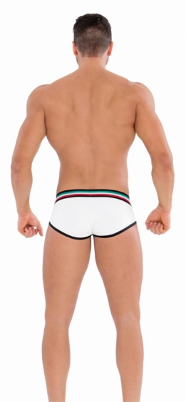 Heren briefs met Italiaanse vlag 