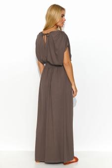 Sunset Maxi Jurk Cacao