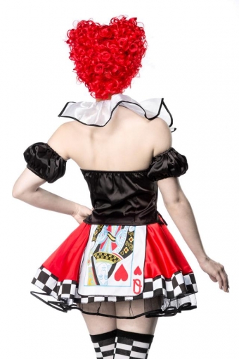 Wonderland Queen of Hearts Kostuum